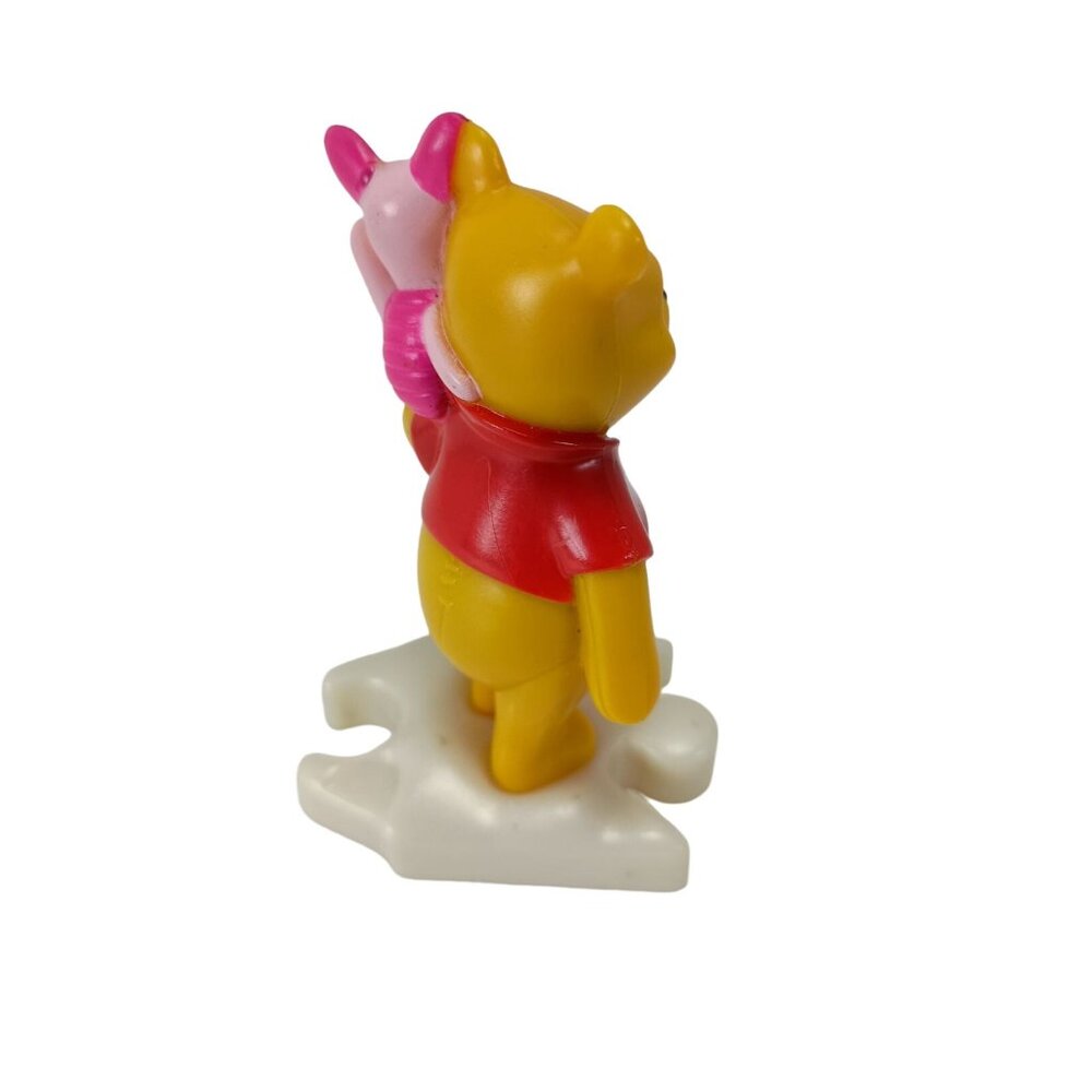 Disney Winnie The Pooh And Piglet Plastic Figure Puzzle Piece McDonalds - Picture 4 of 6